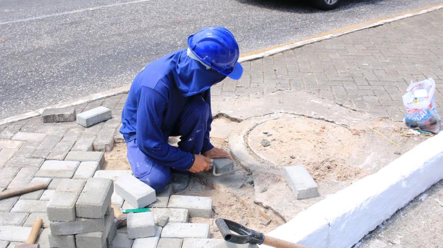 A Prefeitura de Belém, por meio da Secretaria Municipal de Urbanismo (Seurb), avança com o programa “Belém Bem Cuidada”, e inicia mais um trabalho de recuperação de calçadas.