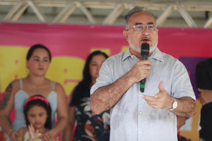 "A criação das praças pet era uma promessa de campanha minha”, declarou o prefeito Edmilson Rodrigues, durante a inauguração.