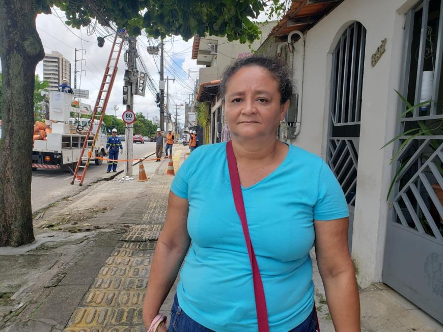 A moradora Lúcia Calandrini disse que a modernização mostra o compromisso da Prefeitura com a população.